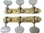 Slone Tunning Machines / Leaf Bright Brass / Pearloid / White Roller