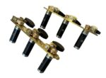 Slone Tunning Machines / Leaf Bright Brass / Ebony