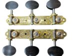 Slone Tunning Machines / Leaf Bright Brass / Ebony