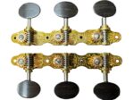 Slone Tunning Machines / Deco Bright Brass / Ebony/Type2